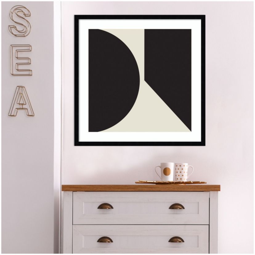 Minimal Max Mod II by The Creative Bunch Studio Wood Framed Wall Art Print