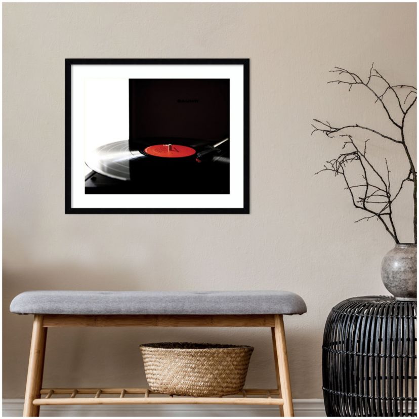 Spin by Alicia Abla Wood Framed Wall Art Print
