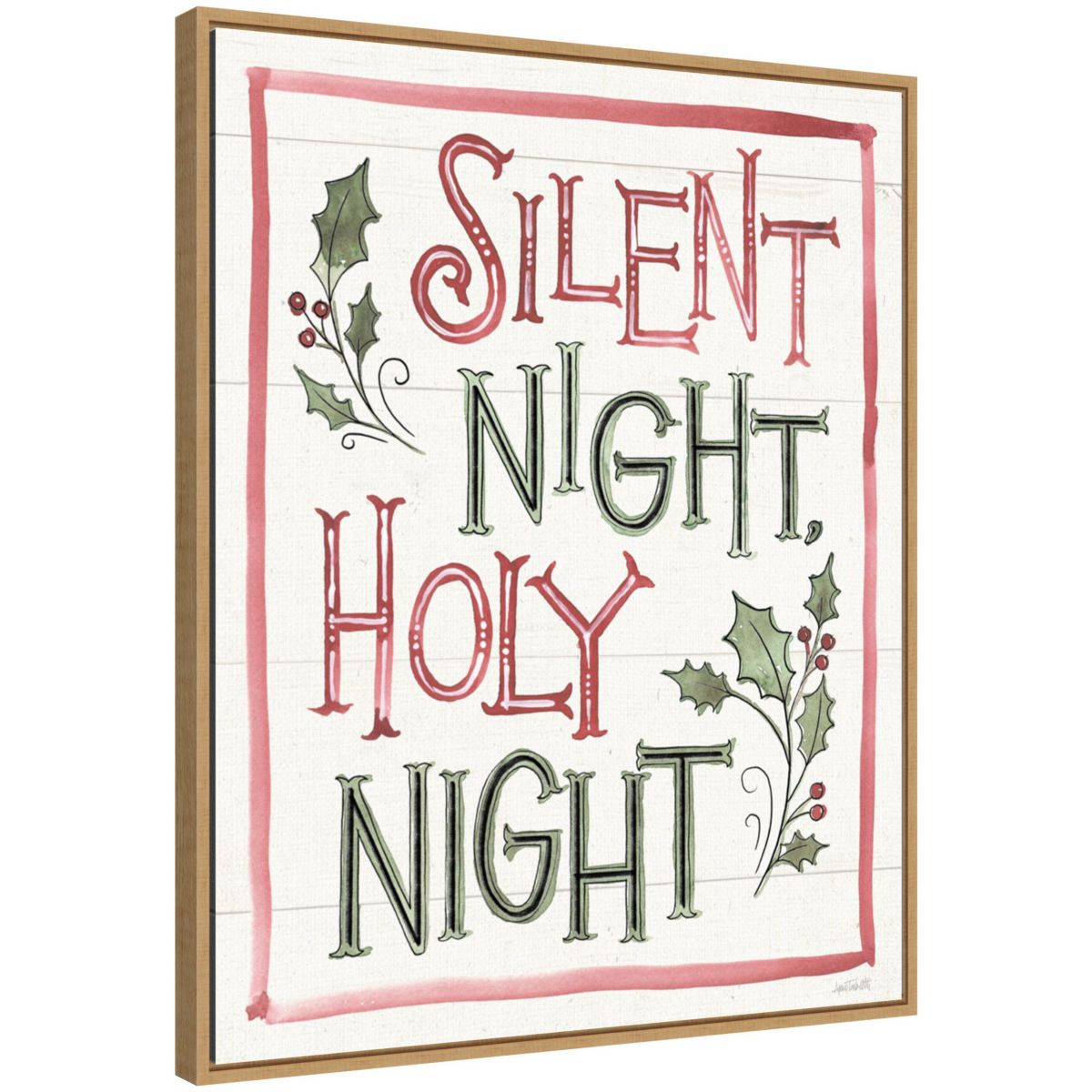 Soft Season X Framed Canvas Wall Art Print