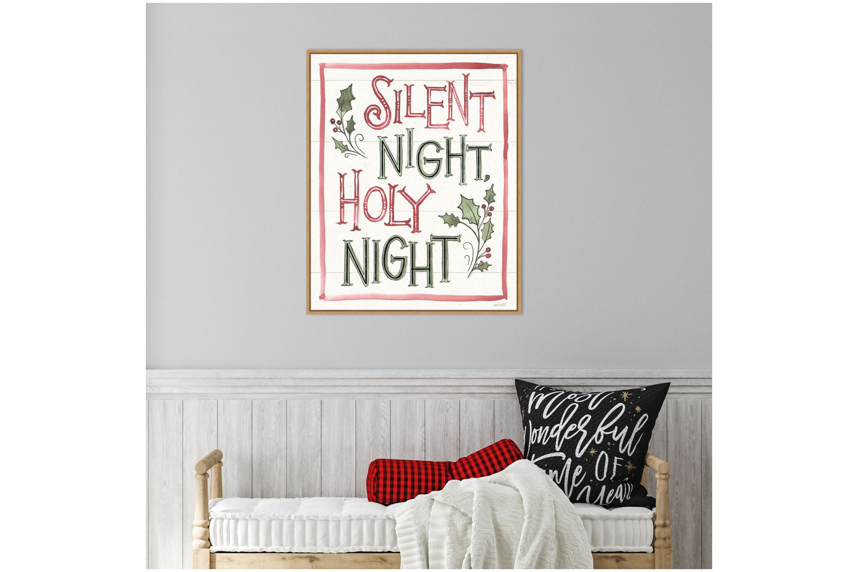 Soft Season X Framed Canvas Wall Art Print