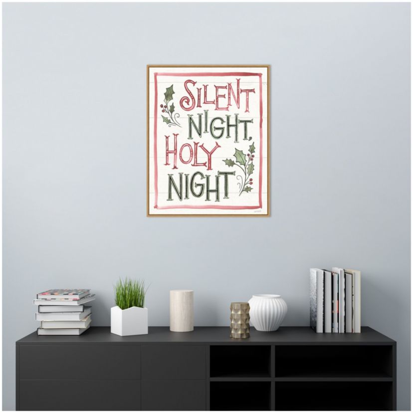 Soft Season X Framed Canvas Wall Art Print