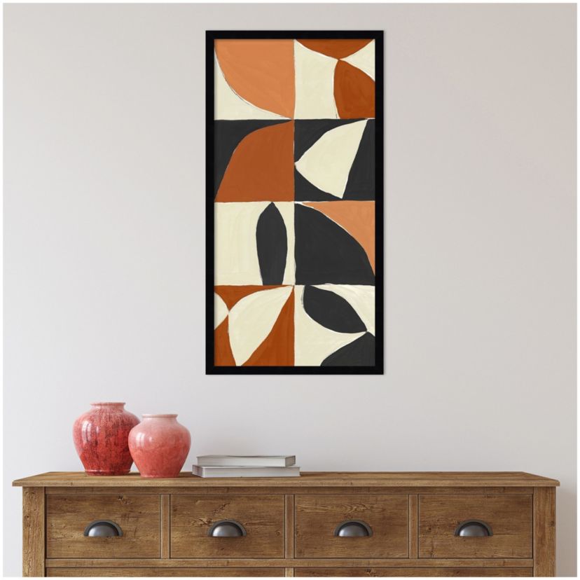 Mayan Pattern I Framed Wall Art Print