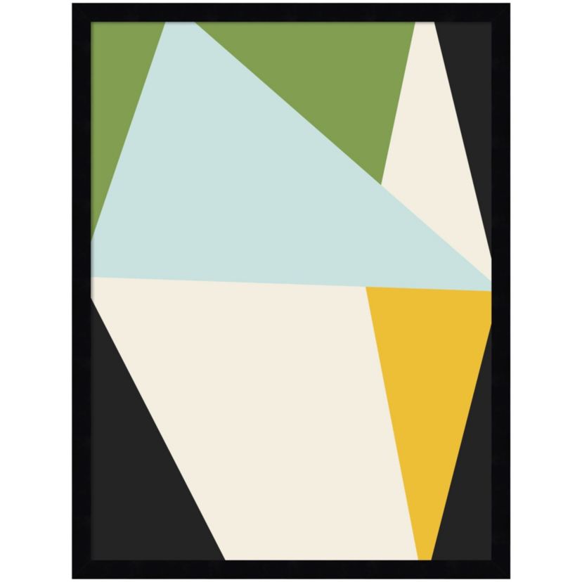 Bold Graphic 2 by The Creative Bunch Studio Wood Framed Wall Art Print