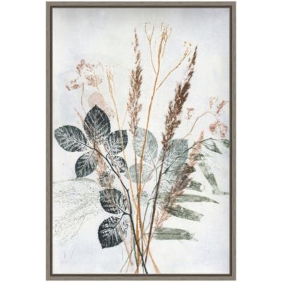 Amanti Art Bouquet 2 Natural Framed Canvas Wall Art Print | belk