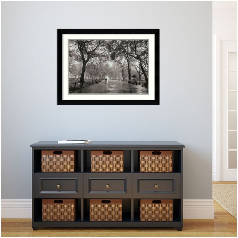 Poets Walk by Henri Silberman Wood Framed Wall Art Print
