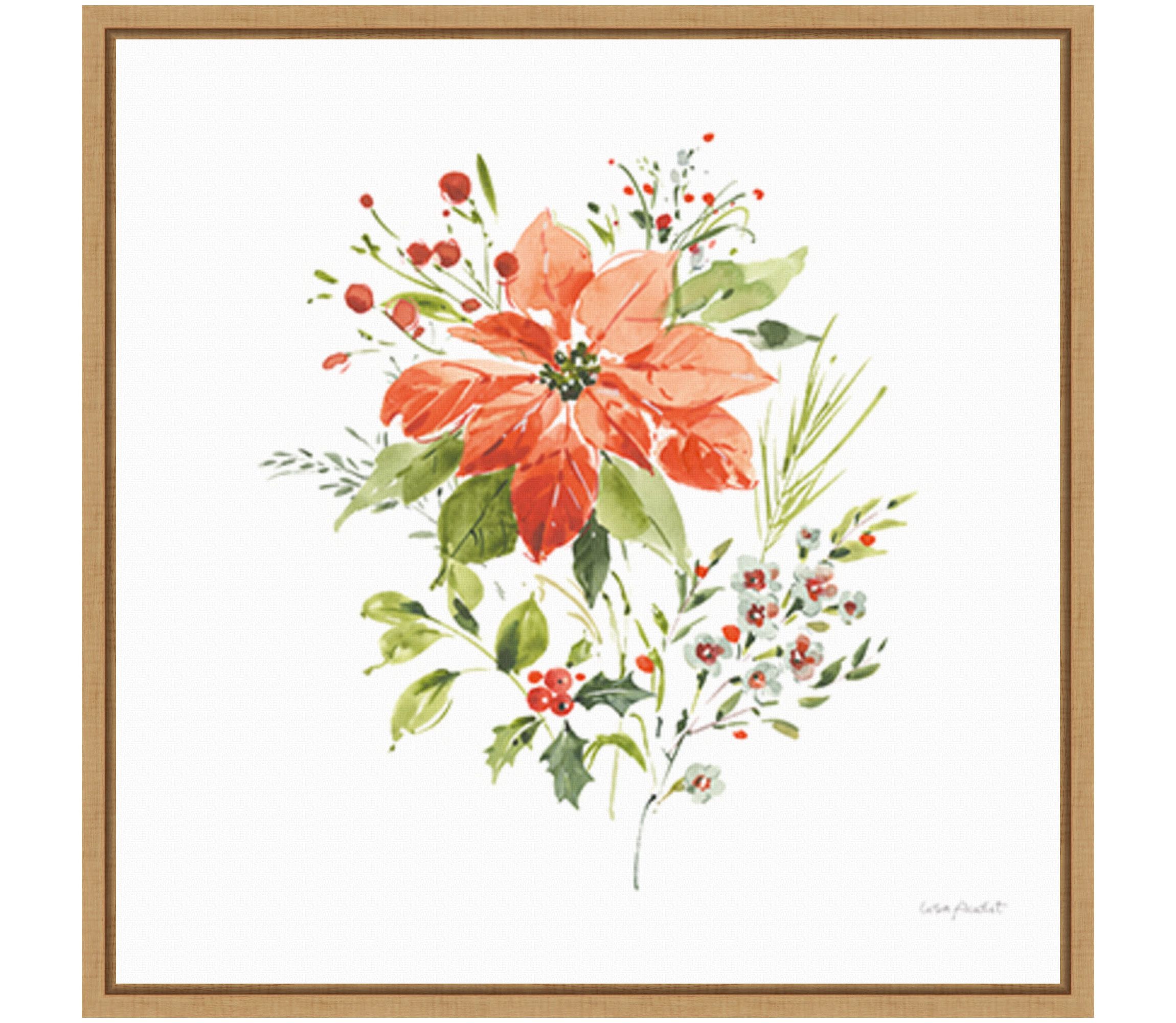 Christmas Forever V Framed Canvas Wall Art Print
