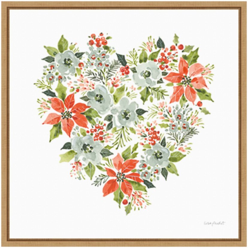 Christmas Forever VII Framed Canvas Wall Art Print