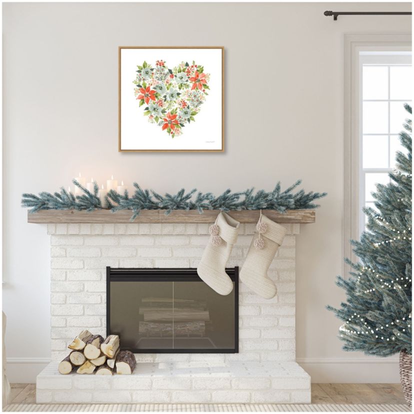 Christmas Forever VII Framed Canvas Wall Art Print