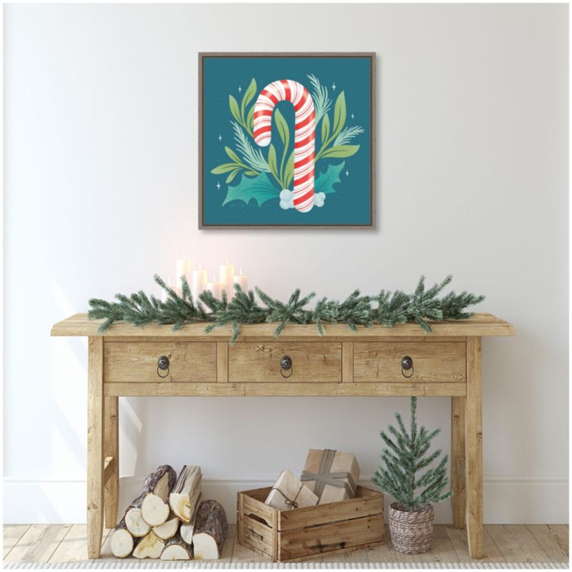 Falala VII Framed Canvas Wall Art Print
