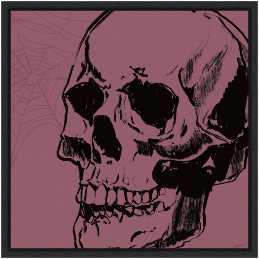 Haunted Halloween XIII Framed Canvas Wall Art Print