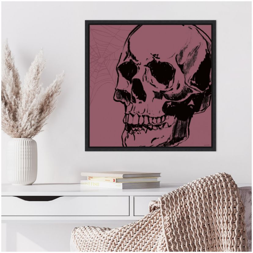 Haunted Halloween XIII Framed Canvas Wall Art Print