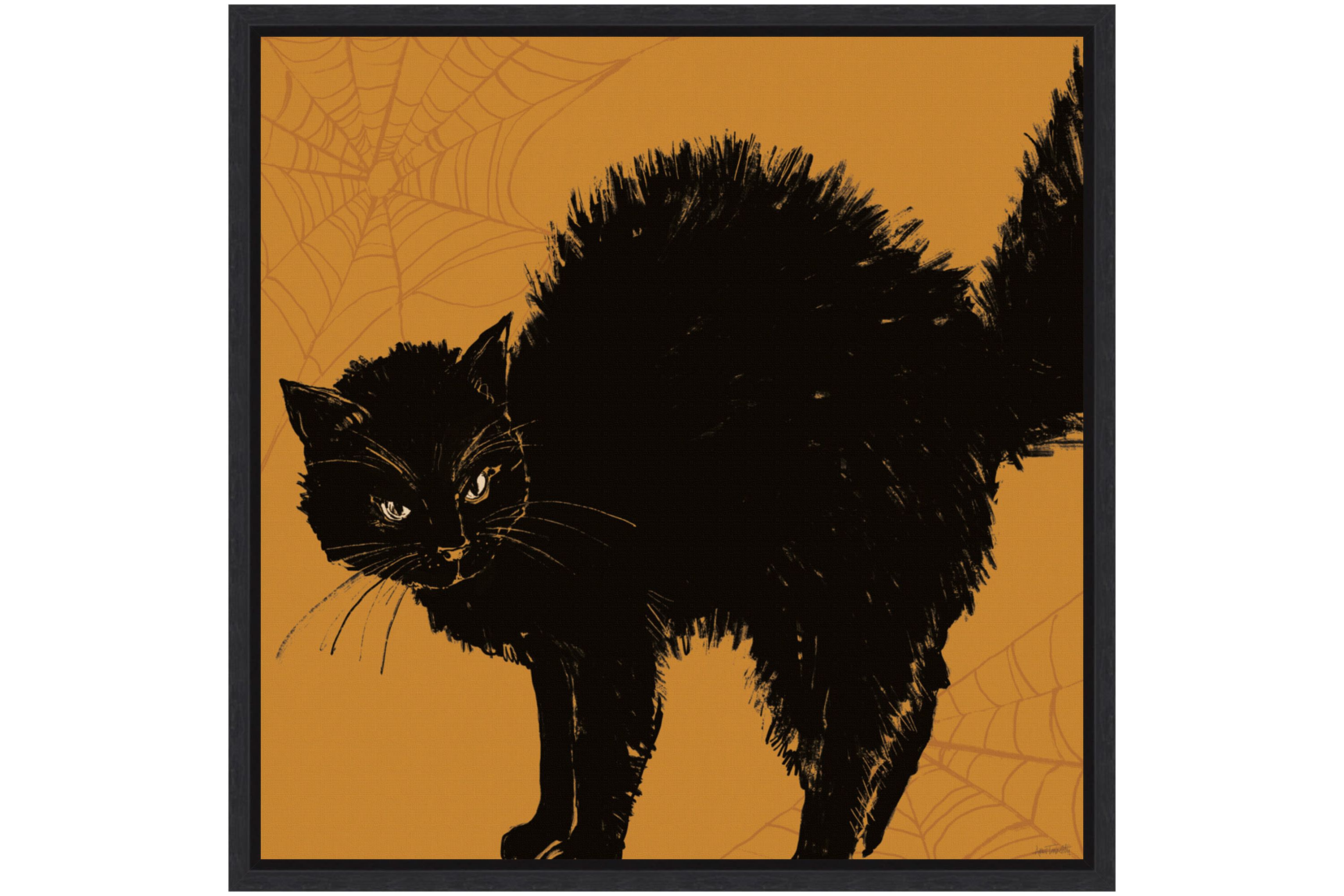 Haunted Halloween VII Framed Canvas Wall Art Print
