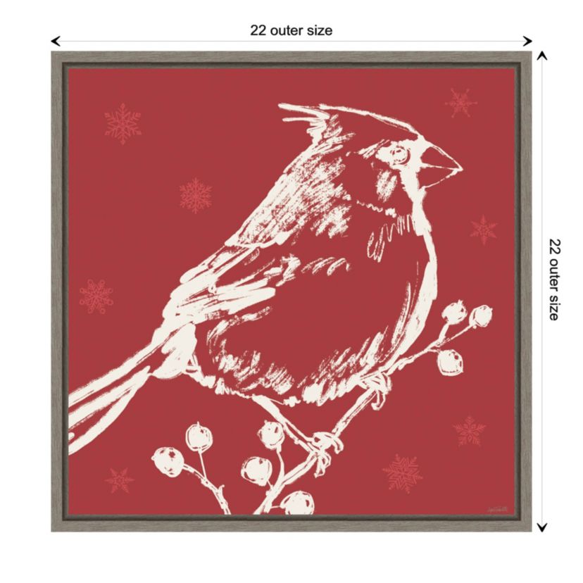 Seasonal Shades VIII Framed Canvas Wall Art Print
