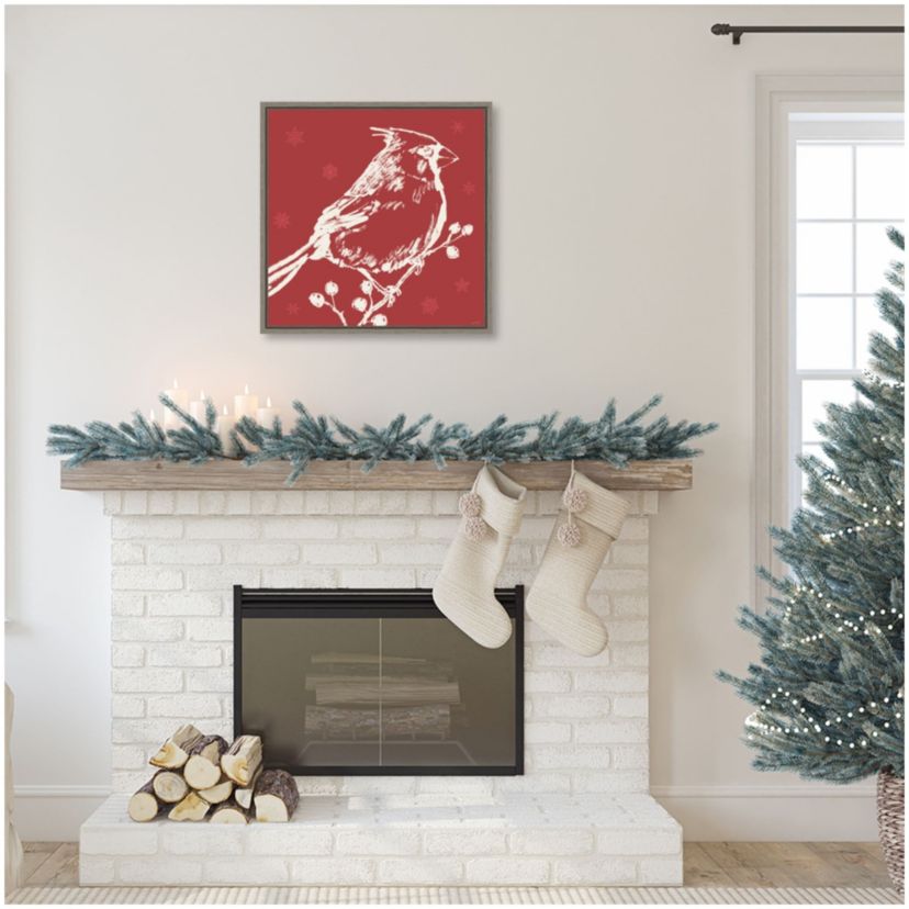 Seasonal Shades VIII Framed Canvas Wall Art Print
