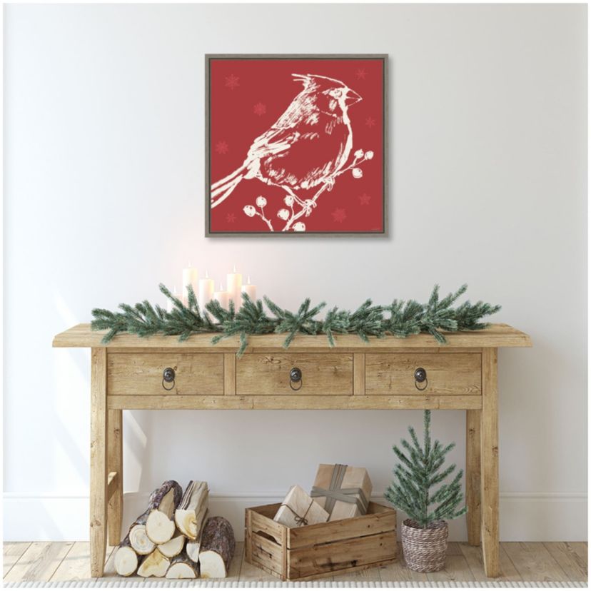 Seasonal Shades VIII Framed Canvas Wall Art Print