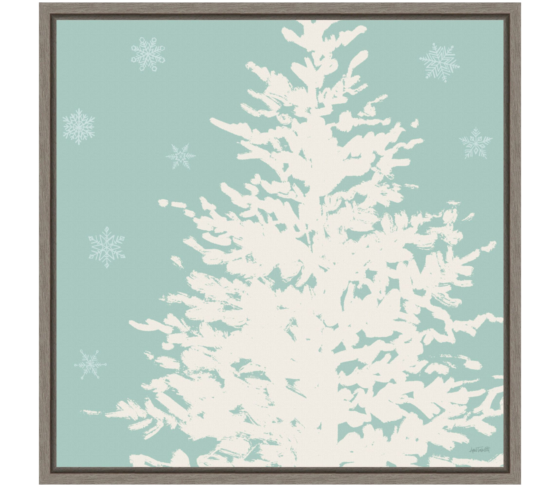 Seasonal Shades VII Framed Canvas Wall Art Print