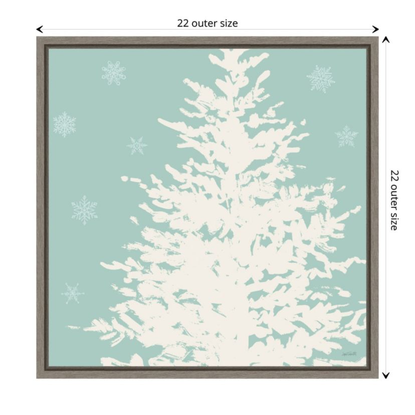 Seasonal Shades VII Framed Canvas Wall Art Print