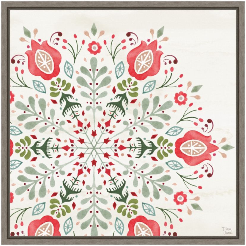 Festive Season VIII Framed Canvas Wall Art Print