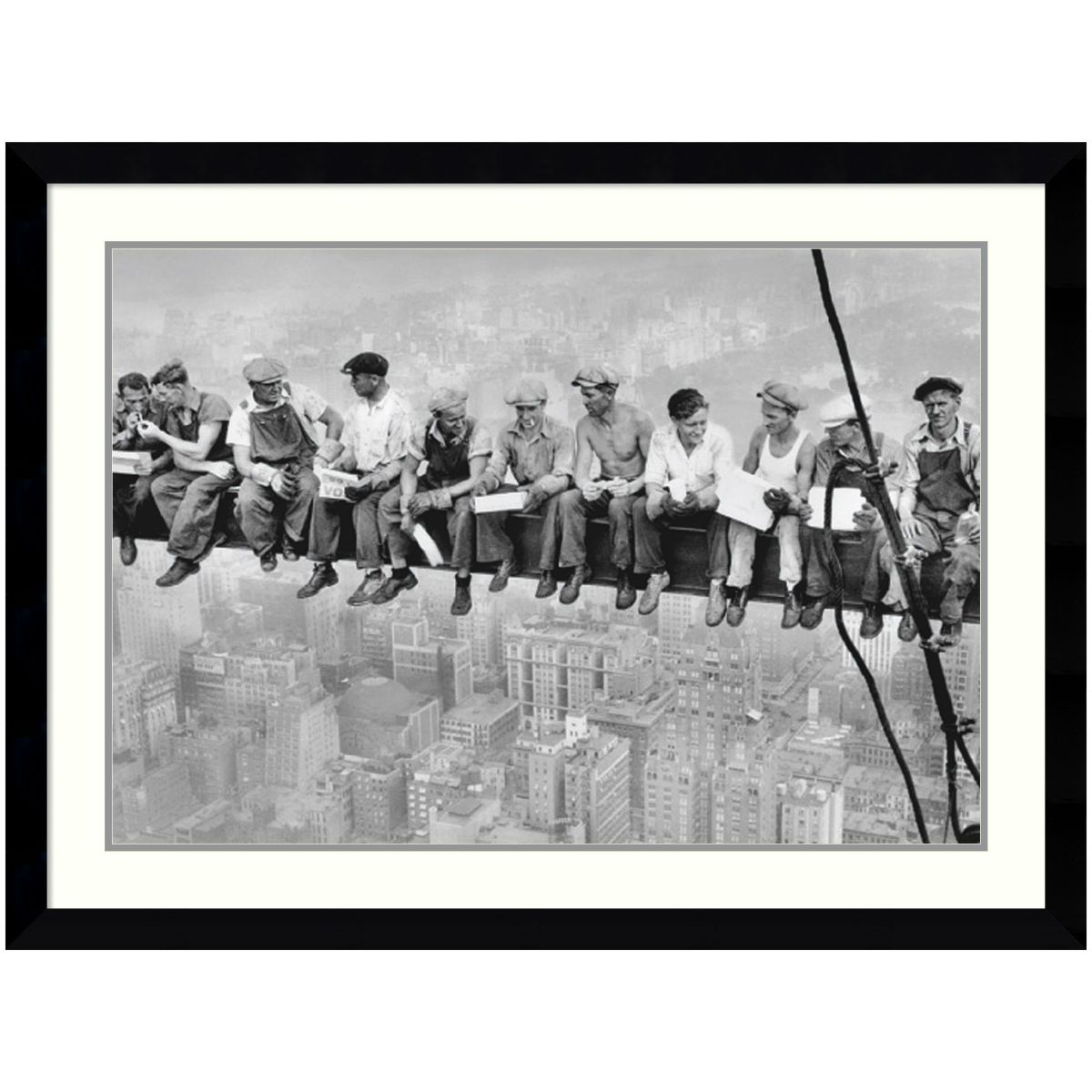 Lunch on a Skyscraper, 1932 Framed Wall Art Print