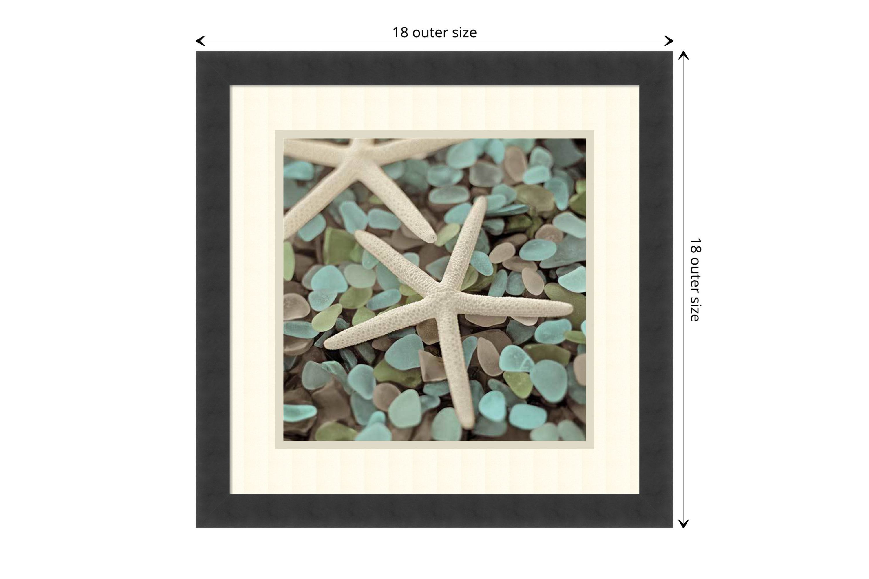 Aquatic 1 by Alan Blaustein Wood Framed Wall Art Print