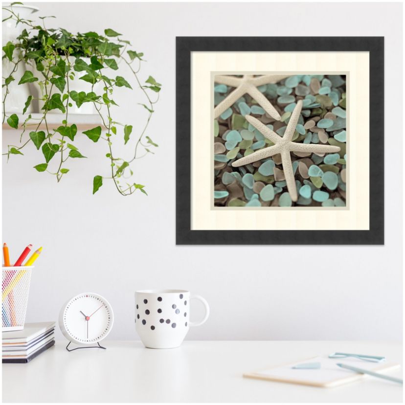 Aquatic 1 by Alan Blaustein Wood Framed Wall Art Print