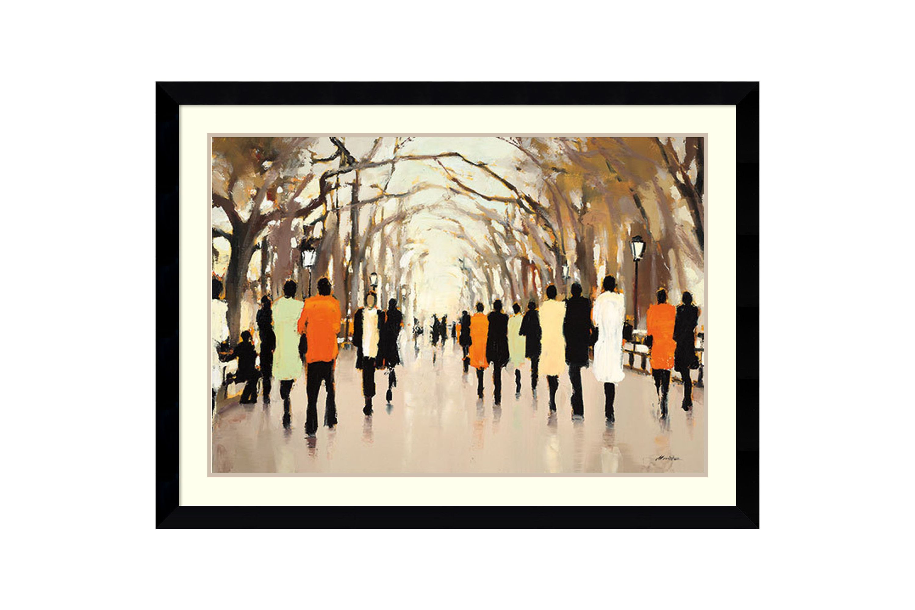 Poets Walk Framed Wall Art Print