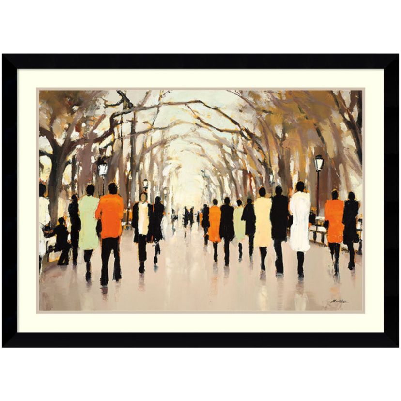 Poets Walk Framed Wall Art Print