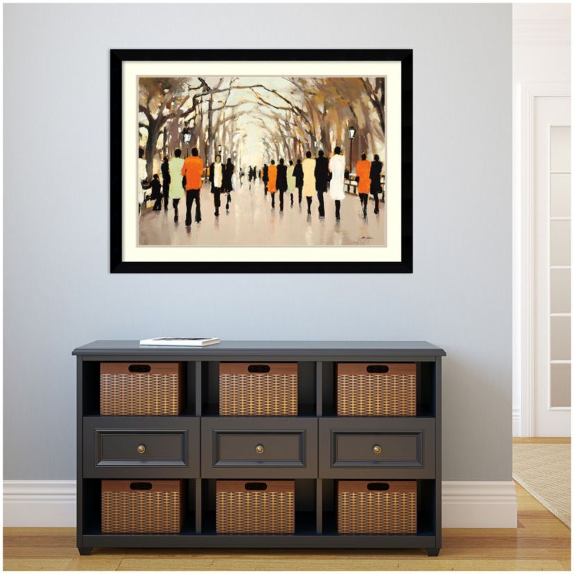 Poets Walk Framed Wall Art Print