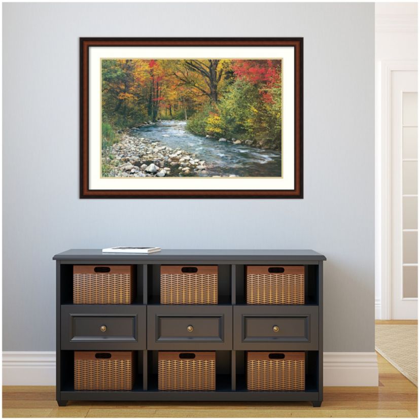 Forest Creek I Framed Wall Art Print