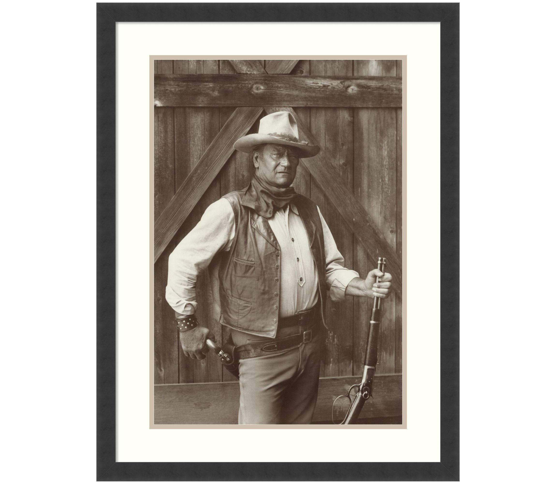 John Wayne Framed Wall Art Print