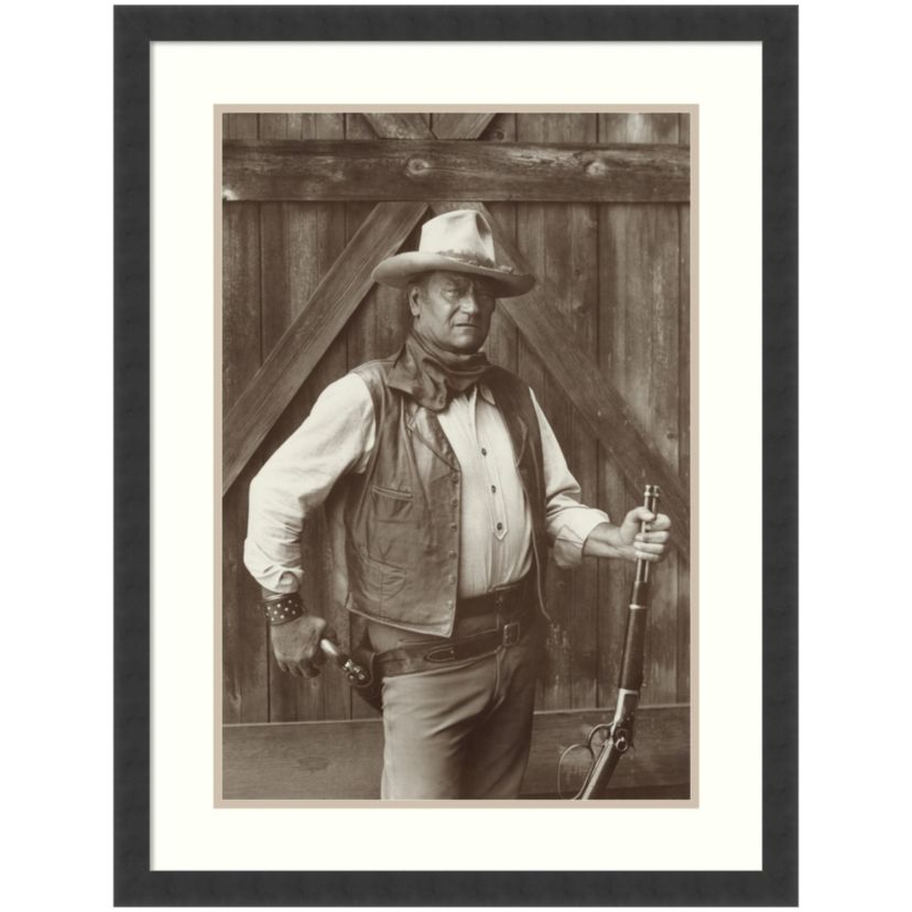 John Wayne Framed Wall Art Print