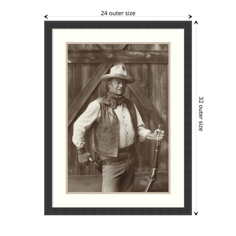 John Wayne Framed Wall Art Print