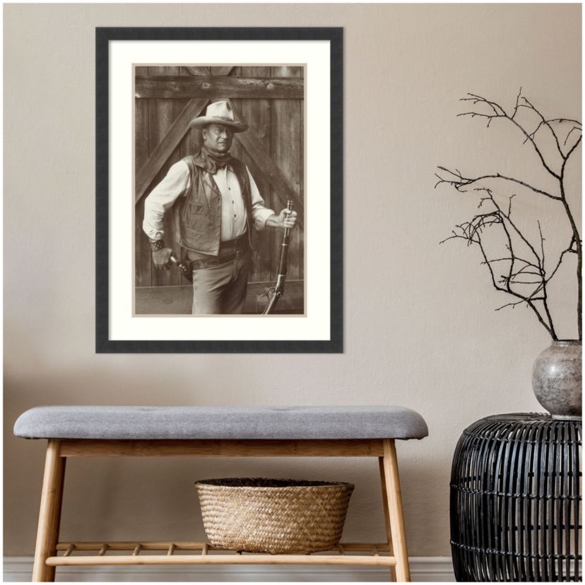 John Wayne Framed Wall Art Print