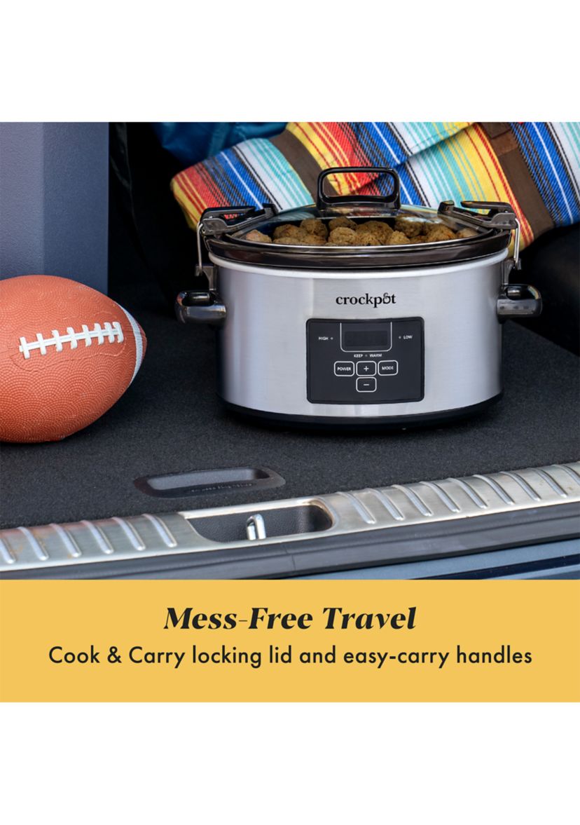 Programmable 4-Quart Cook & Carry Slow Cooker