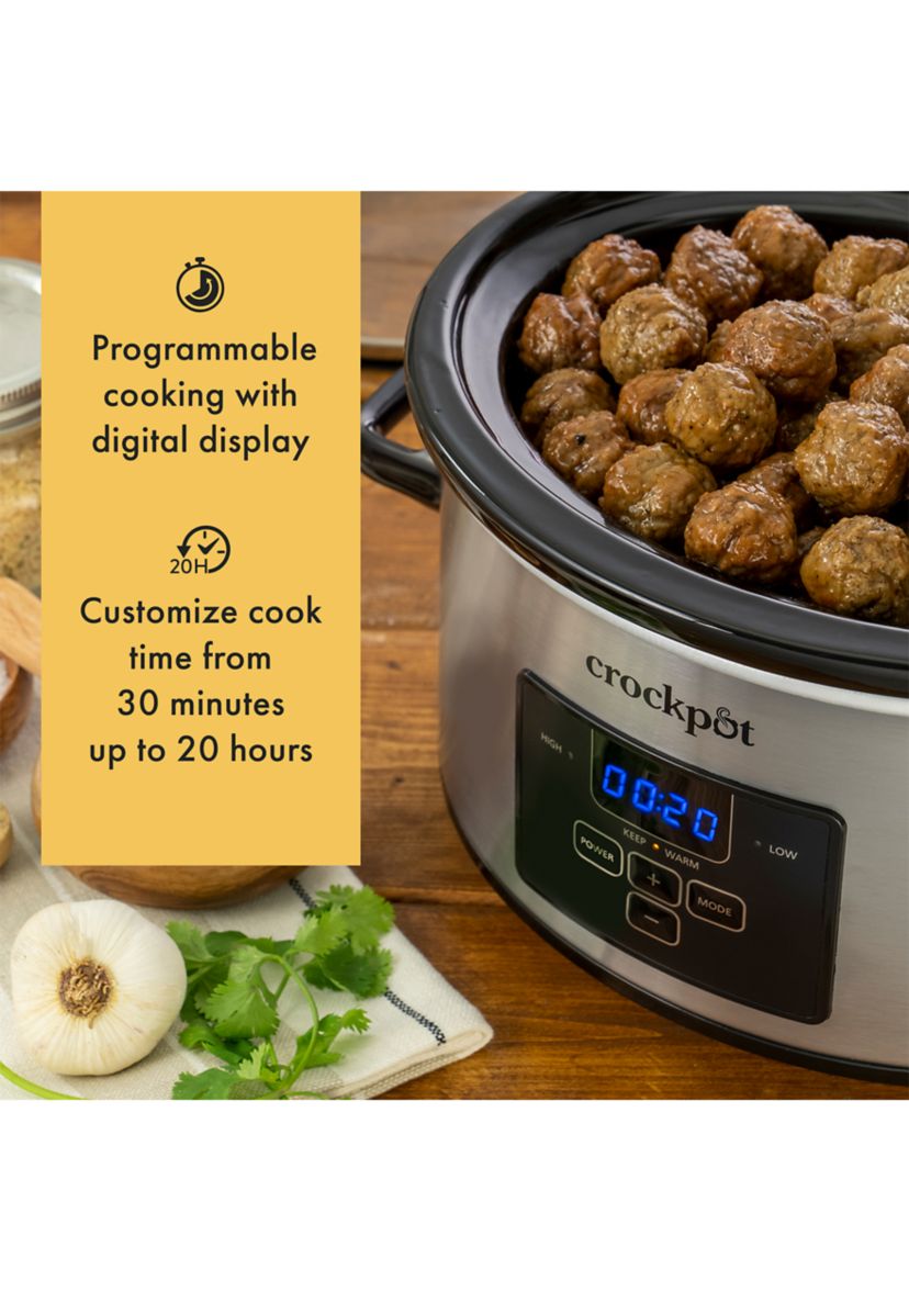 Programmable 4-Quart Cook & Carry Slow Cooker