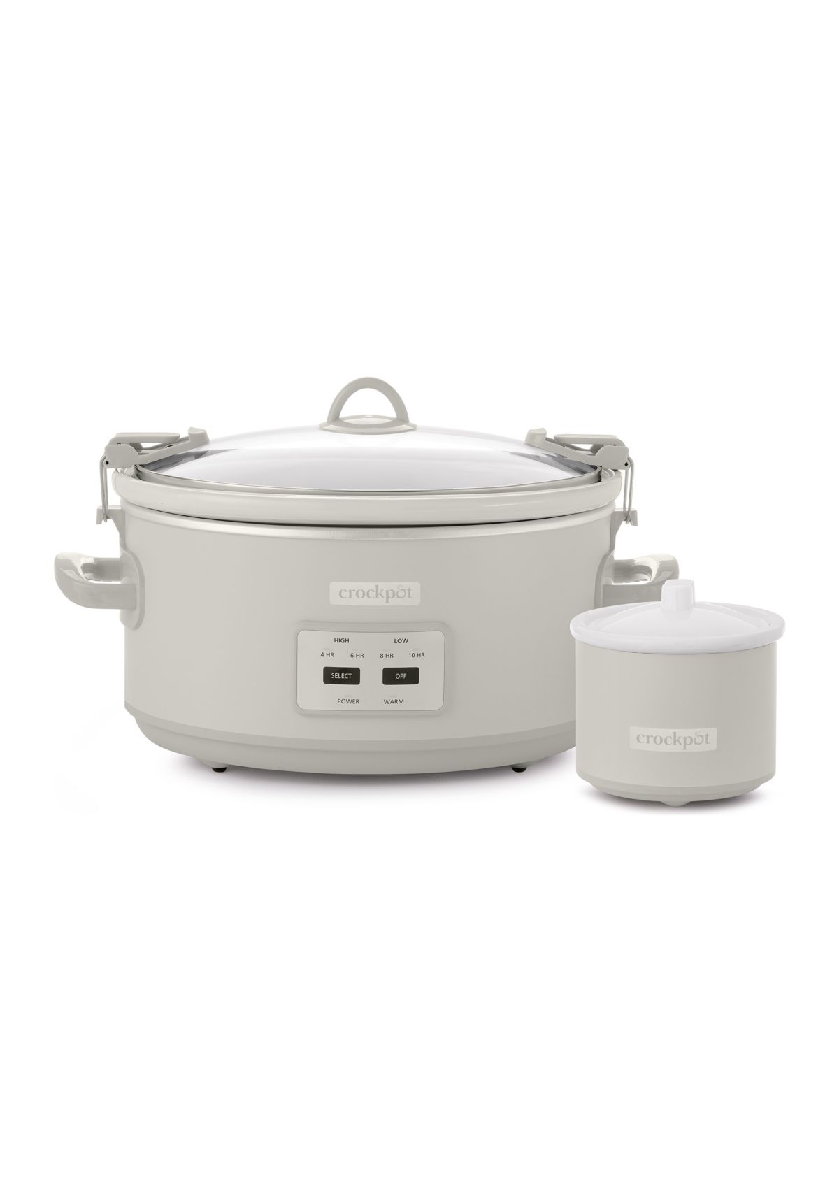 7 Quart Cook & Carry Slow Cooker with Little Dipper Food Warmer