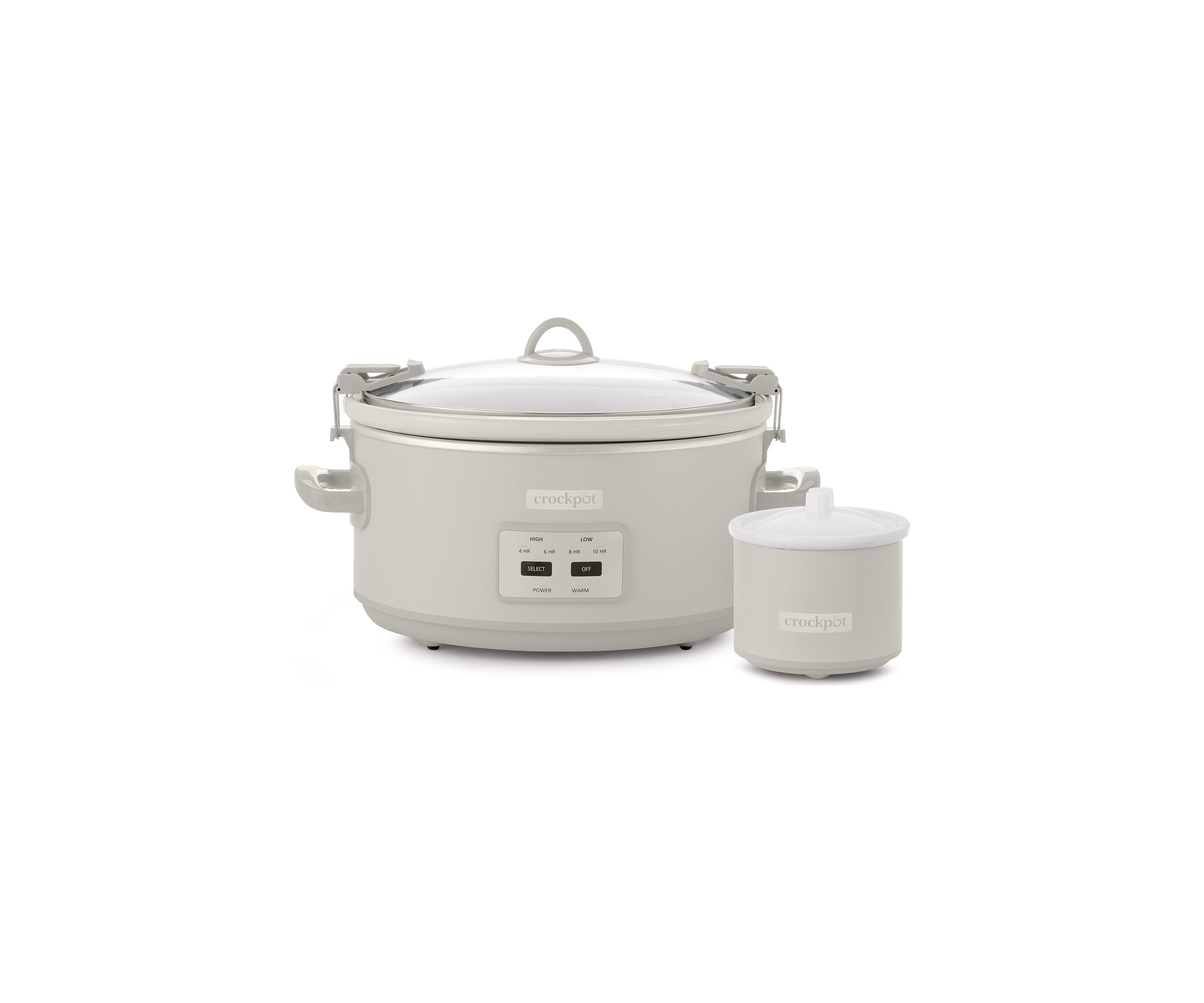 7 Quart Cook & Carry Slow Cooker with Little Dipper Food Warmer