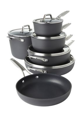 Calphalon - Signature 10-Piece Cookware Set - Stainless Steel