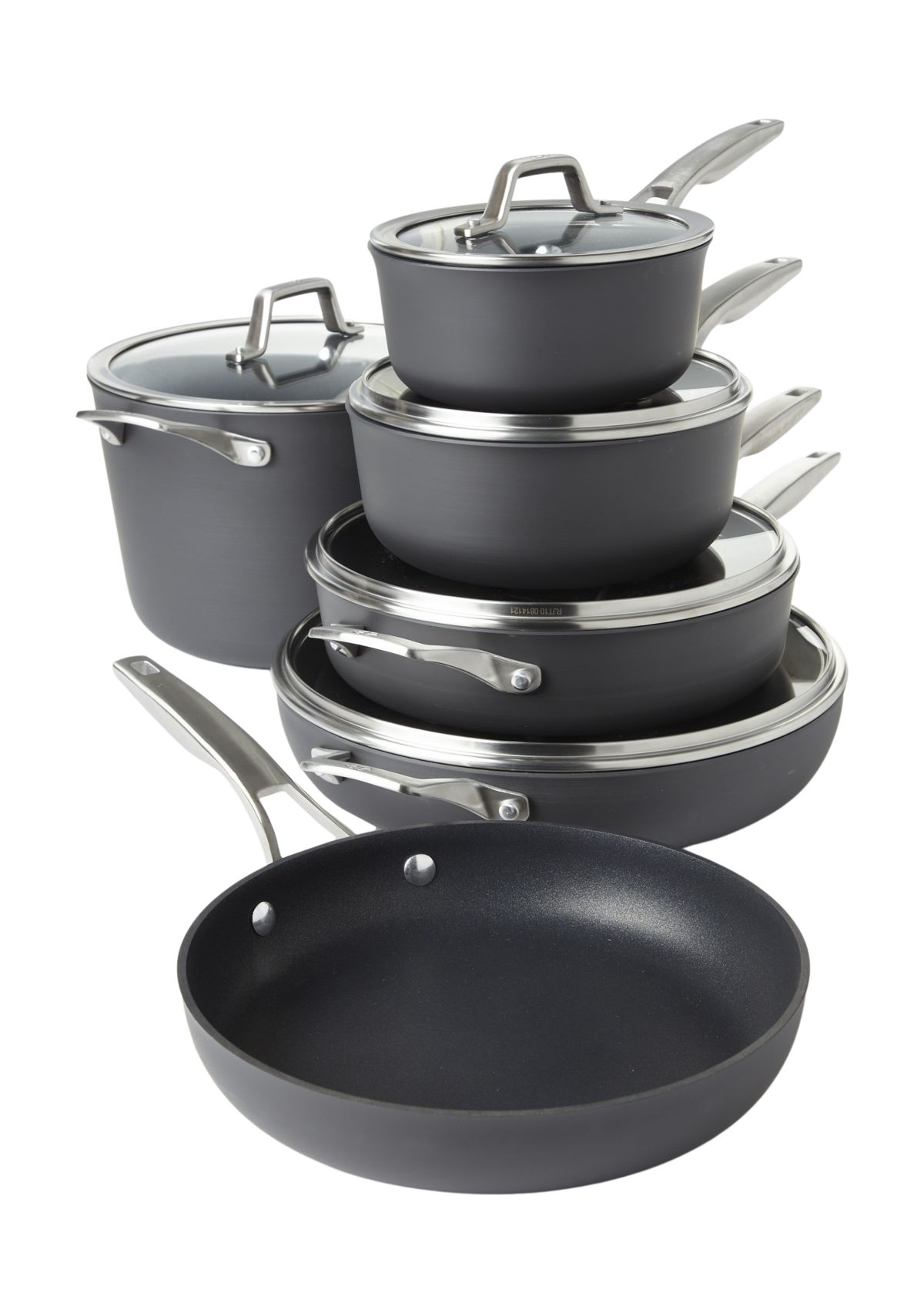 Premier™ Nonstick Hard Anodized 11 Piece Cookware Set