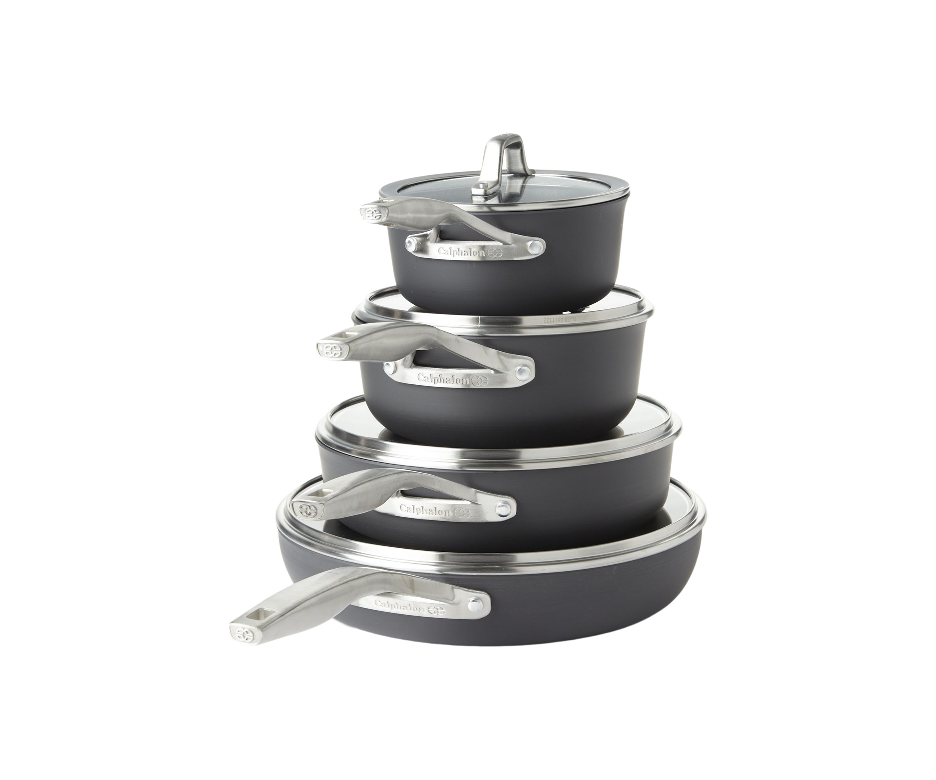 Premier™ Nonstick Hard Anodized 11 Piece Cookware Set