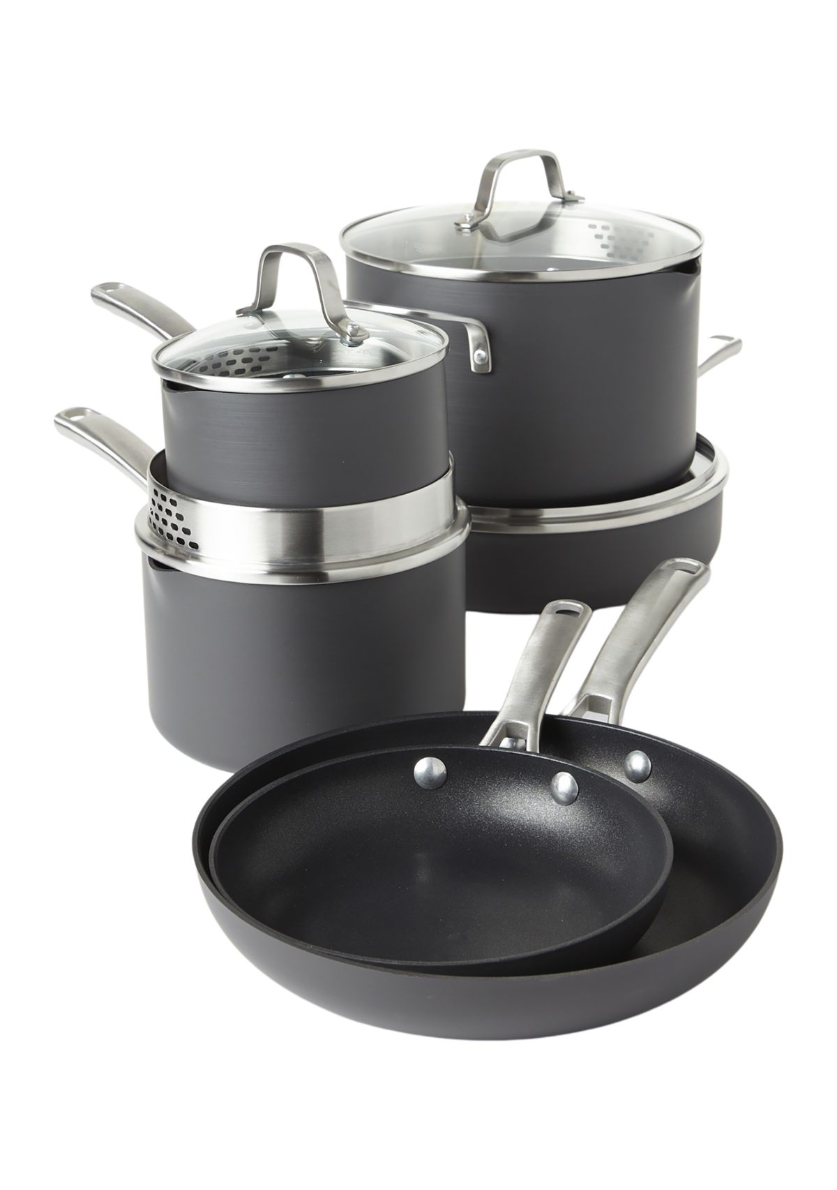 Classic™ Hard Anodized Nonstick 10 Piece Cookware Set 