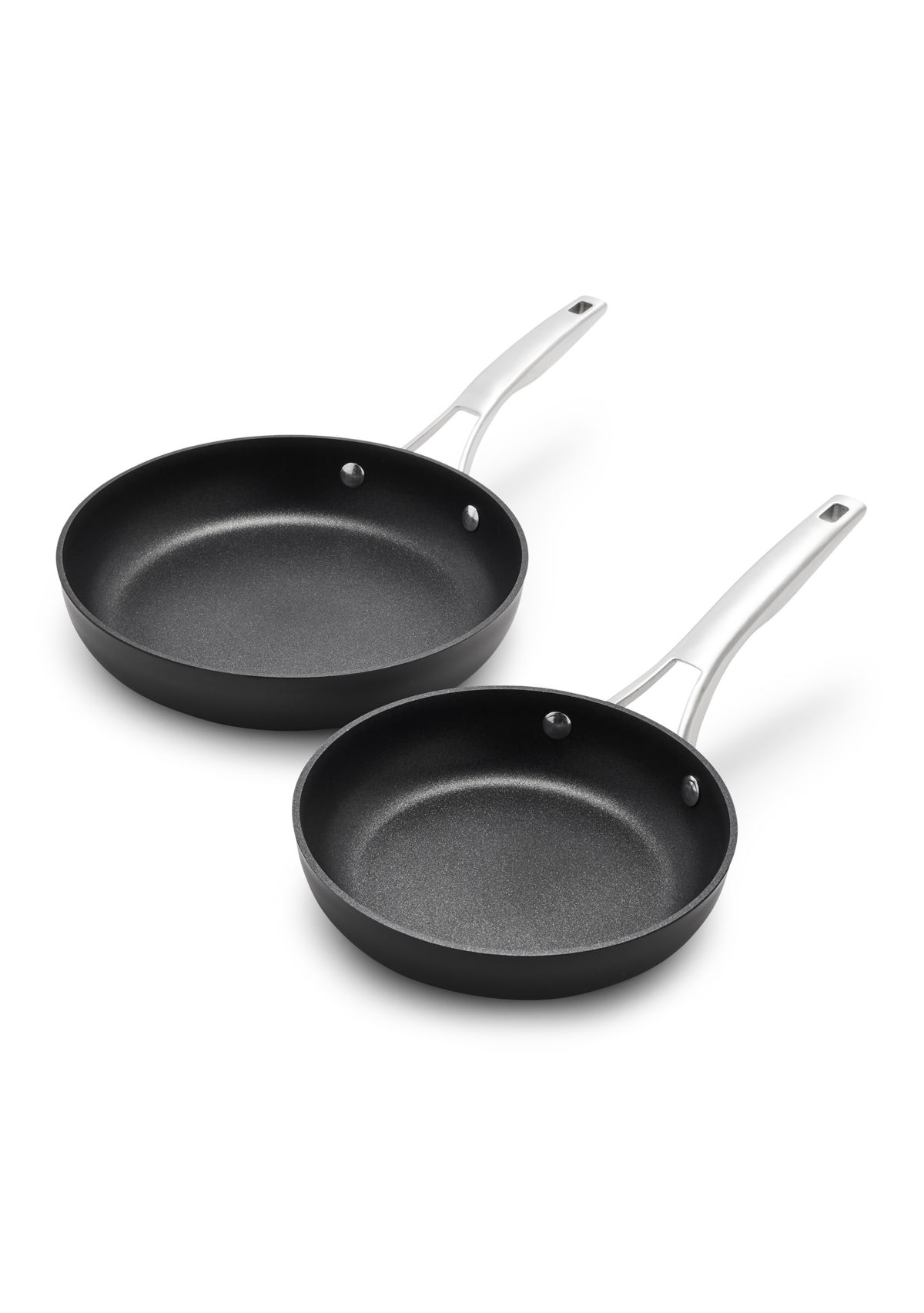 Premier Mineral Hard Anodized Fry Pan Set