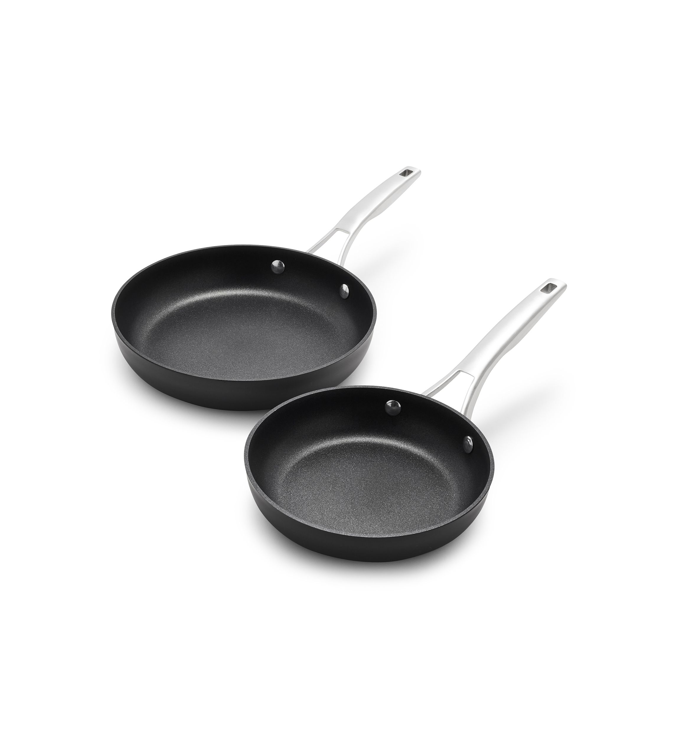 Premier Mineral Hard Anodized Fry Pan Set