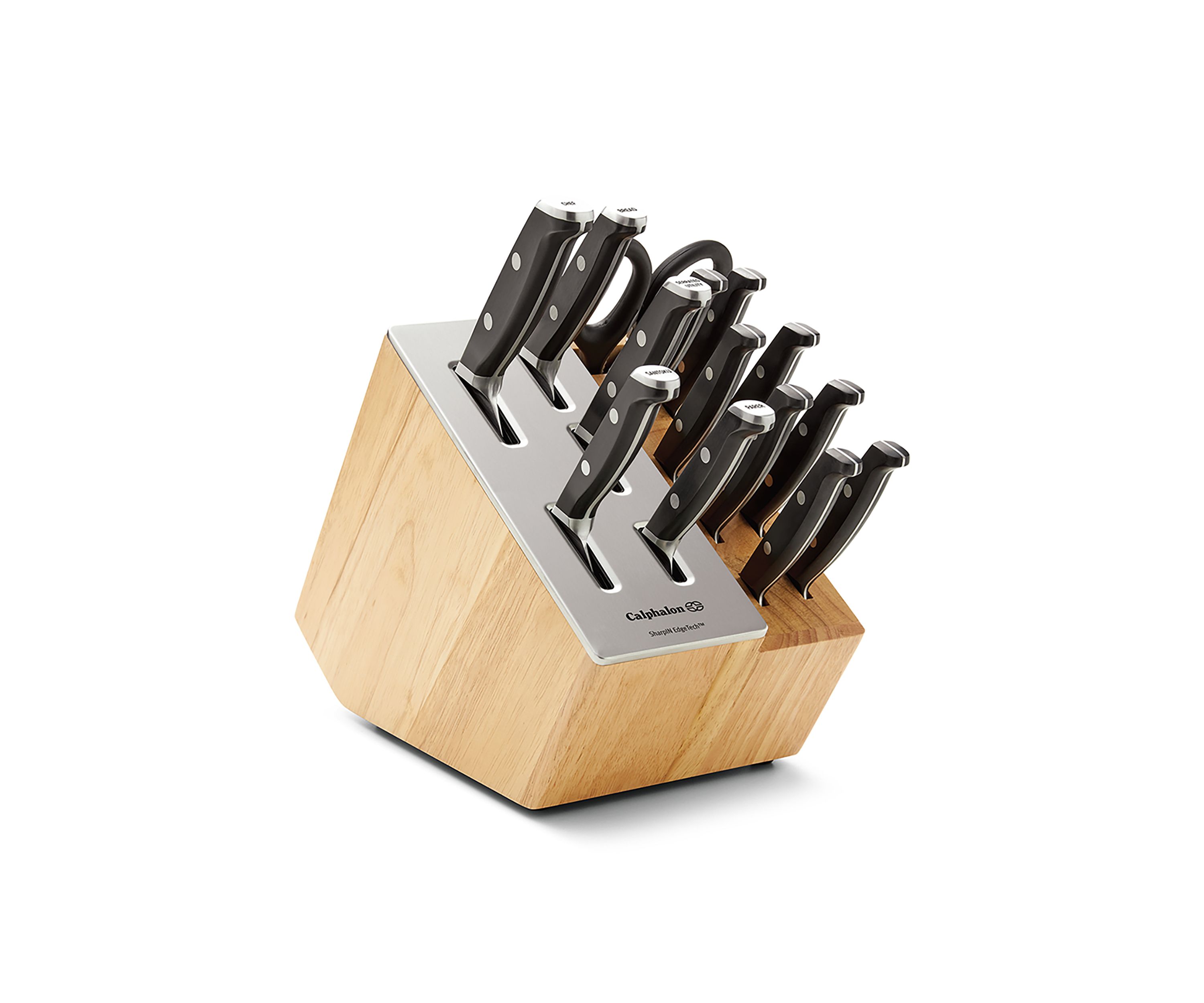 15-Piece Knife Set with SharpIN Edgetech