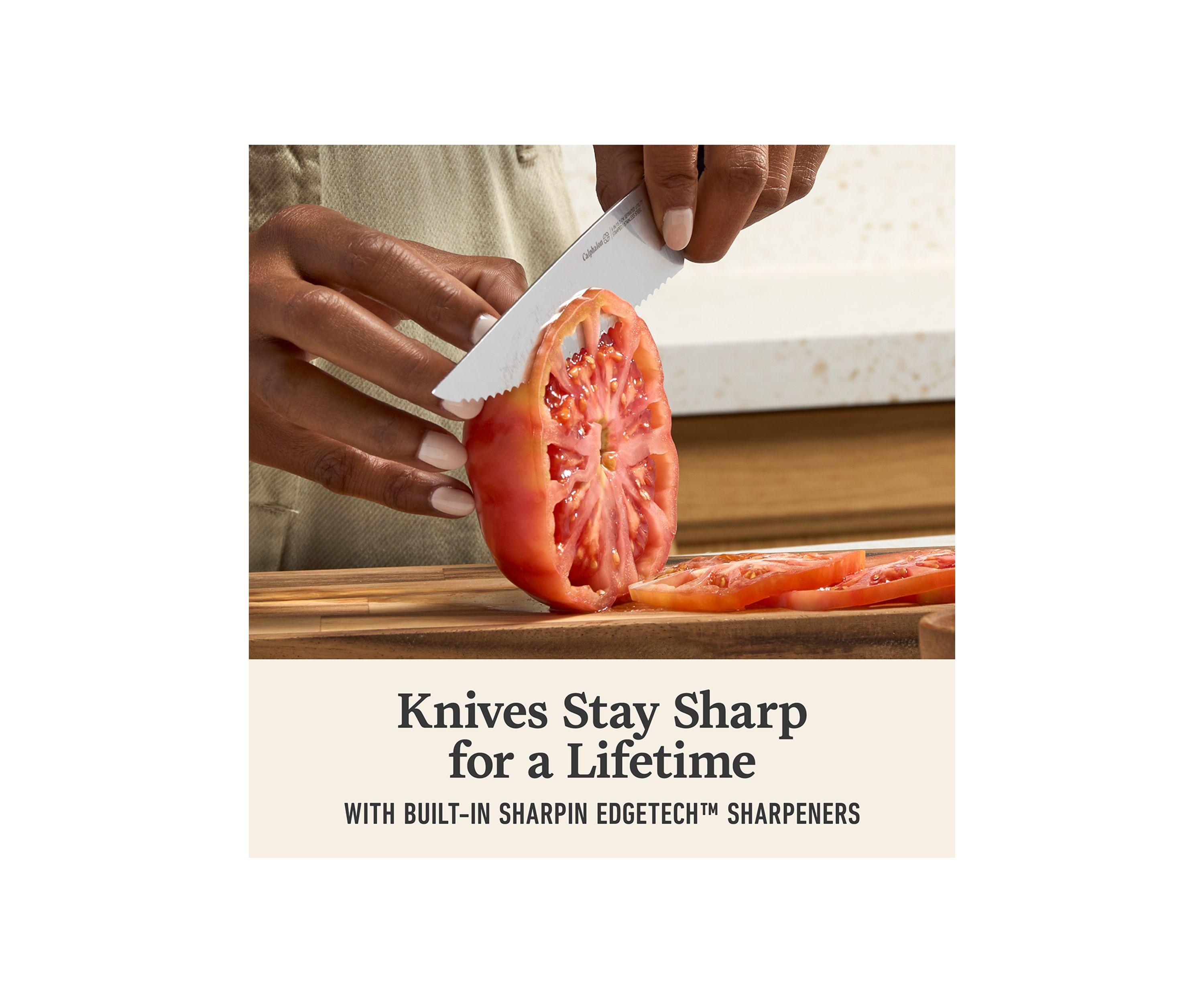 15-Piece Knife Set with SharpIN Edgetech