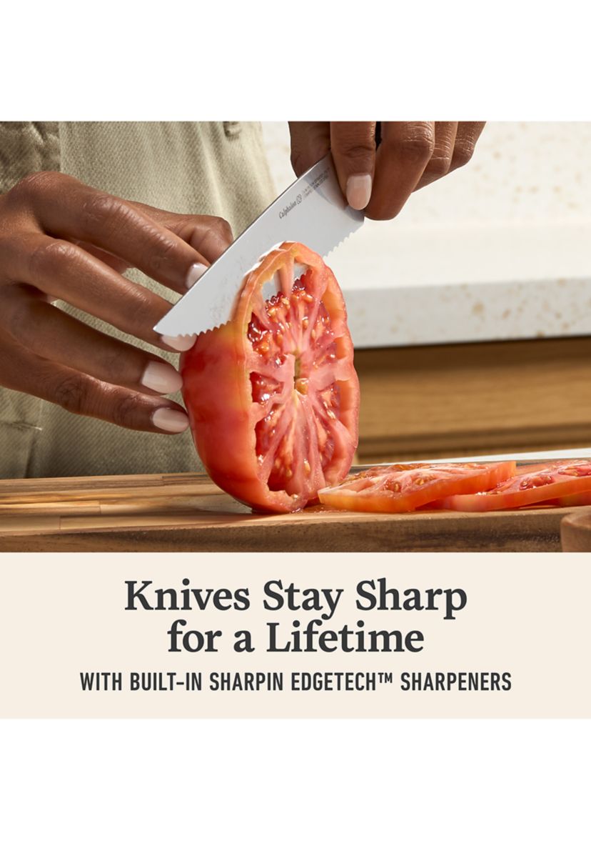 15-Piece Knife Set with SharpIN Edgetech