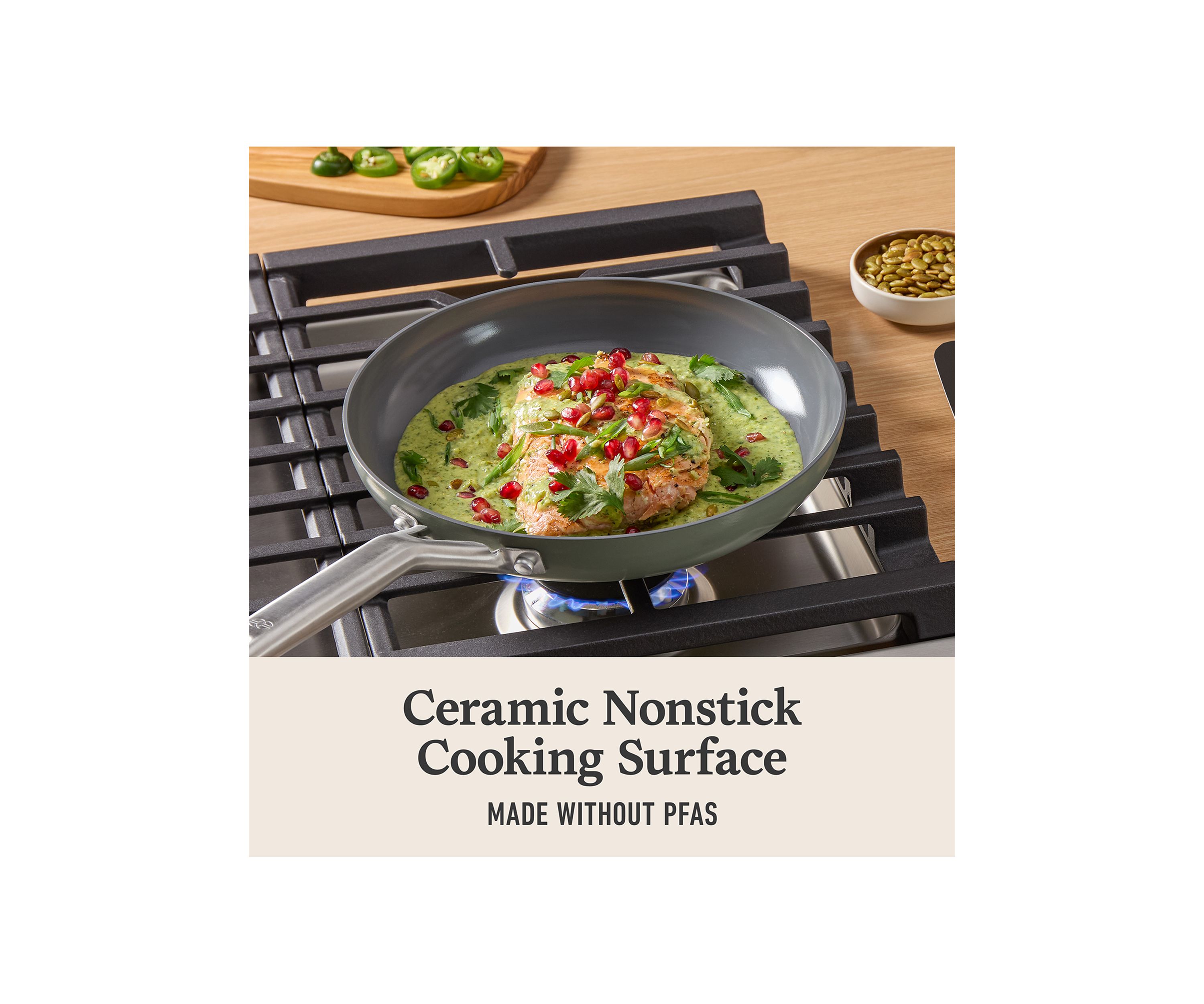 2 Piece Frying Pan
