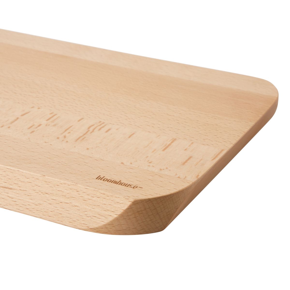 bloomhouse® Lake Como Cutting Board, 16 inches, Oil Coated, beechwood