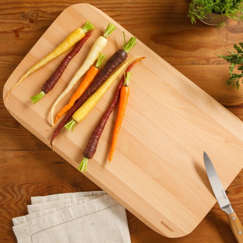 bloomhouse® Lake Como Cutting Board, 20 inches, Oil Coated, beechwood