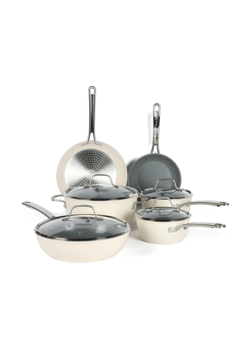 10 Piece Ceramic Nonstick Cookware Set 
